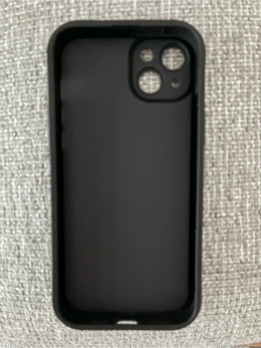 Floral Black Phone Case with Psalms 46:5 - Cross Design